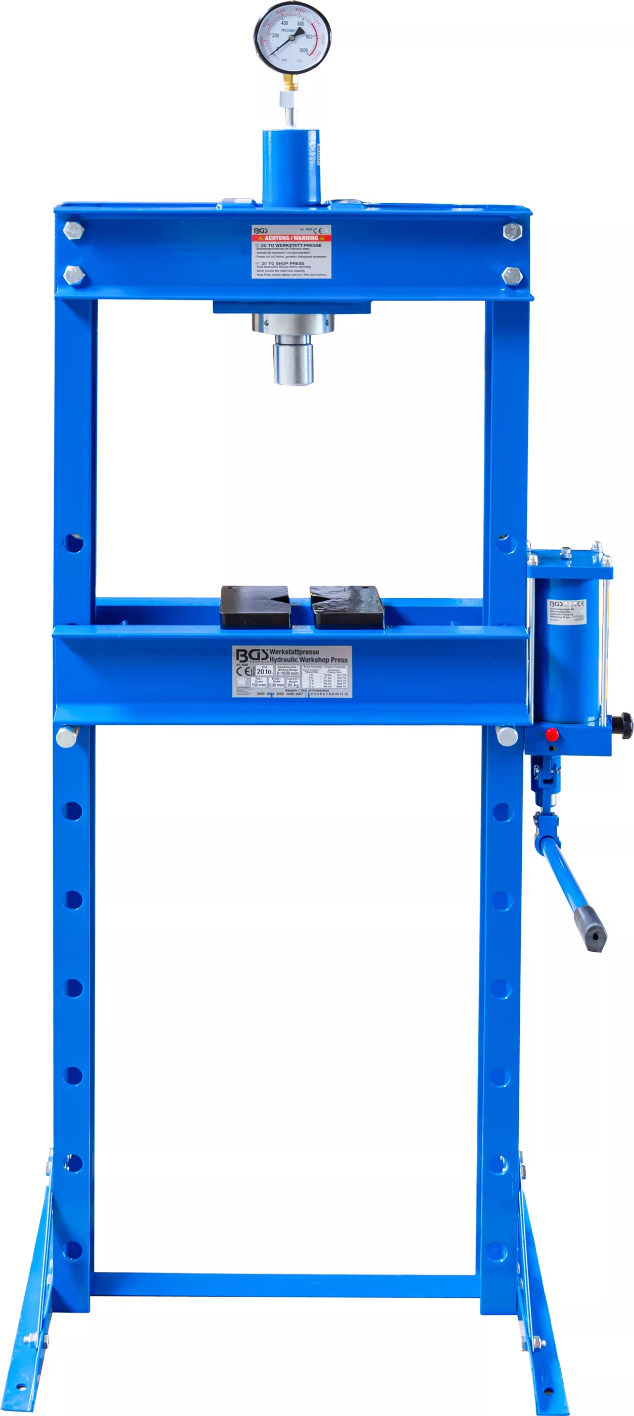 Hydraulik-Werkstattpresse | 20 t Hydraulik-Werkstattpresse | 20 t